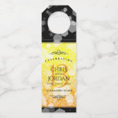 13エレガントthシトリ結婚ン記念日 ボトルネックタグ (裏面)