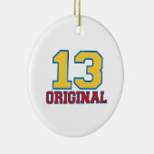 13オリジナル誕生日デザイン セラミックオーナメント (右)