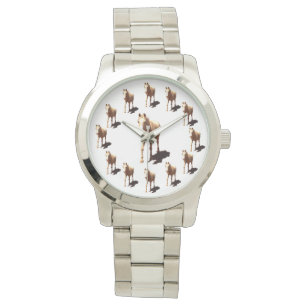 13パロミノ馬銀時計ユニセックス機 腕時計