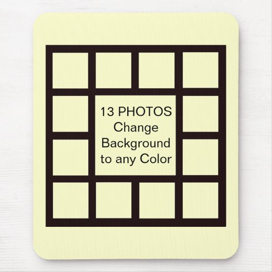 13フォトインサート自分で行う~マウスパッド マウスパッド (正面)