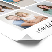 13フォトコラージュあいさつ文の写真の拡大 フォトプリント            (角)