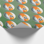 13ボールパタ絵を描ーン ラッピングペーパー (角)