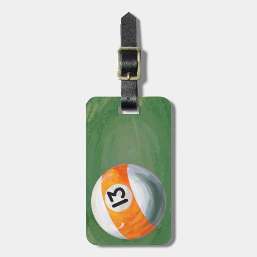 13ボール ラゲッジタグ (正面縦)