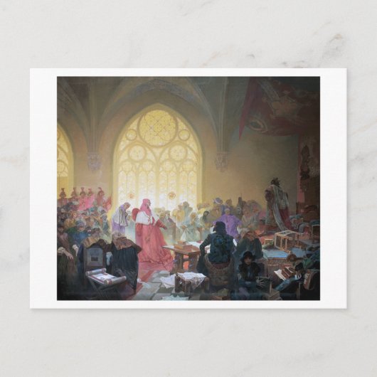 #13ポデブラディのハスサイトキングジリミュシャ ポストカード (正面)