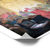 #13ミュシャポデブレイディのハスサイト王ジリ ポスター (角)