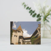 13世紀ぬか城（ドラキュラス城）、 ポストカード (スタンド正面)