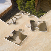 13世紀のふすま城（ドラキュラス城） ジグソーパズル (側面)