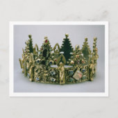 13世紀のセントルイスの王冠（シルバーギルト） ポストカード (正面)