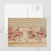 13世紀のモンゴル族間の戦い ポストカード (正面/裏面)