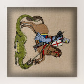 13世紀の聖ジョージとドラゴン ジグソーパズル (横)