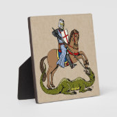 13世紀サンジョージ フォトプラーク (正面)