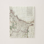 13人のコロニーのヴィンテージの地図(1776年) ジグソーパズル (縦)