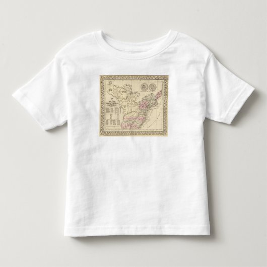 13人のコロニー1776年 トドラーTシャツ (正面)