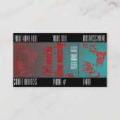 13人のメンバーの名刺の議会 名刺 (正面)