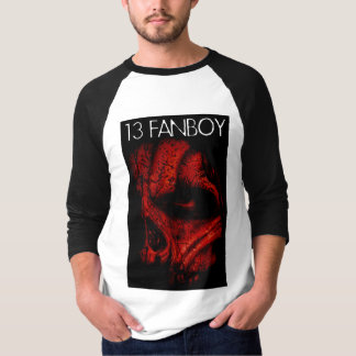 13人のFanboyの中間の袖のワイシャツ Tシャツ