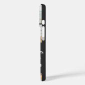 13写真モダンコラージュのスクリプトあなたの色の名前 Case-Mate iPhoneケース (裏面 / 左)