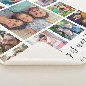 13写真モダンコラージュ引用文姓 シェルパブランケット (3/4)