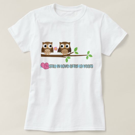 13周年結婚フール Tシャツ (デザイン正面)