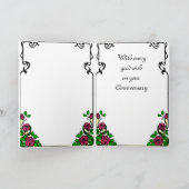 13周年記念カード - 睡蓮 カード (内部)