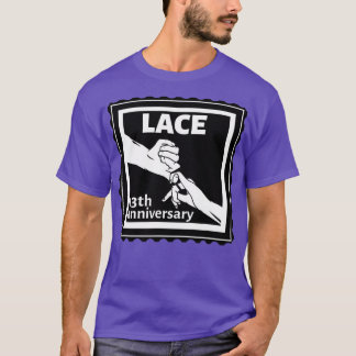 13周年記念結婚ギフト伝統的レース Tシャツ
