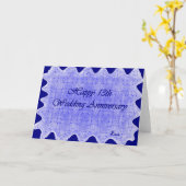 13回目の結婚記念日 カード (黄色い花)