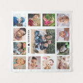 13家族で自分の写真を作成   タペストリー (正面(横))