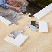 13家族の写真コラージュ自分で作成 ジグソーパズル (側面)