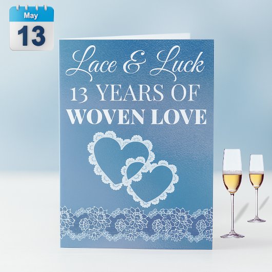 13年の愛が織りなす想い カード