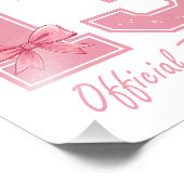 13年オールドピンクコケットボウ公式10代の若者13 フォトプリント            (角)