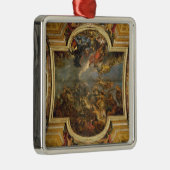 13日の王のTakingマーストリヒト眺め メタルオーナメント (右)