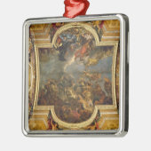 13日の王のTakingマーストリヒト眺め メタルオーナメント (左)