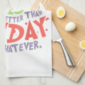 13日の金曜日は月曜日より良い何でも キッチンタオル (四つ折り)