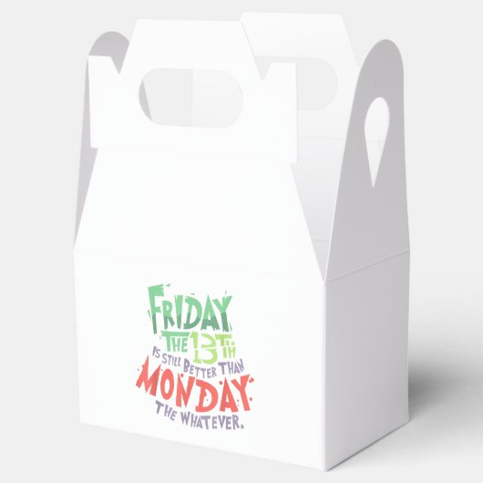 13日の金曜日は月曜日より良い何でも フェイバーボックス (オープン)