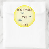 13日の金曜日 ラウンドシール (バッグ)