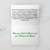 13日のWitchmas シーズンカード (内部)