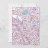 13日14日15日18日21番目の携帯電話誕生日 招待状 (裏面)