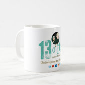 13時のマグのバージョン2 コーヒーマグカップ (正面左)