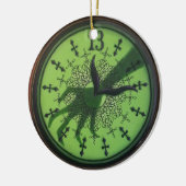 13時間の時計のオーナメント セラミックオーナメント (左)