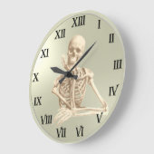 13時間時計のスケルトンフレンドリー ラージ壁時計 (傾斜)