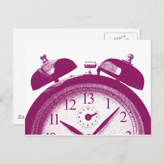 13時間赤 ポストカード (正面/裏面)