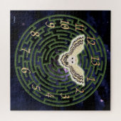 13時間迷路とフクロウファンタジーアート ジグソーパズル (横)