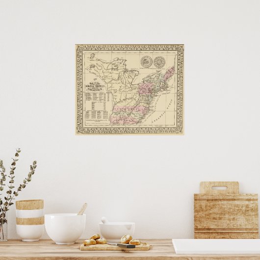 13植民地1776 ポスター (キッチン)