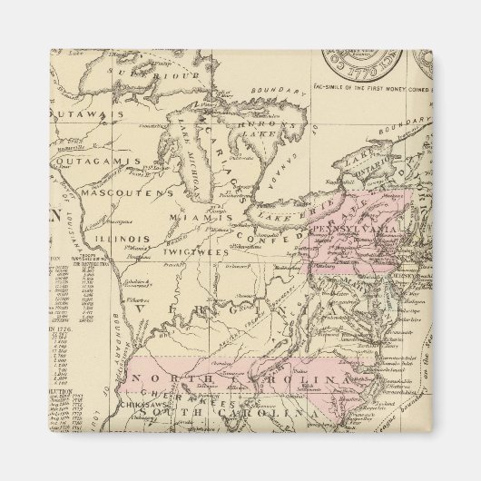 13植民地1776 マグネット (正面)