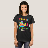 13歳のフィジェット・ポップ・イット 誕生日会 13歳 Tシャツ (正面フル)