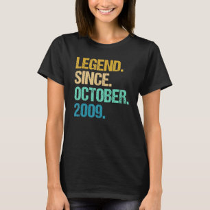 13歳の伝説2009年10月13誕生 Tシャツ
