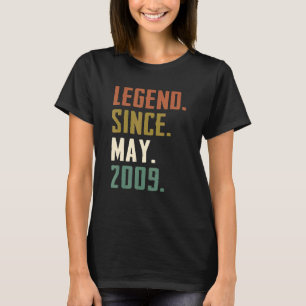 13歳の伝説2009年5月13誕生日 Tシャツ