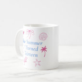 13歳の夏の誕生日プレゼント コーヒーマグカップ (正面左)
