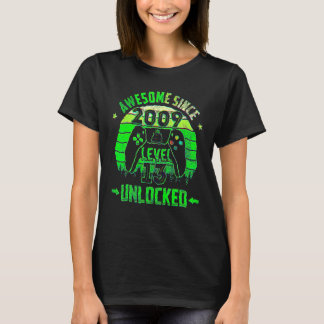 13歳の誕生日おめでとう レベル13アンロック かっこいい罪 Tシャツ