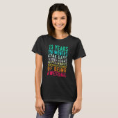 13歳の誕生日おめでとう 156ヶ月もの素晴らしさ Tシャツ (正面フル)