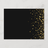 13歳の誕生日が正式に10代の若者写真コラージュ インビテーションポストカード (裏面)